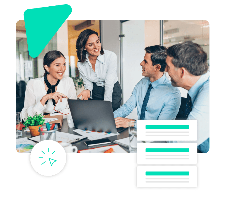 Zespół specjalistów pracuję nad projektem badawczo-rozwojowym.