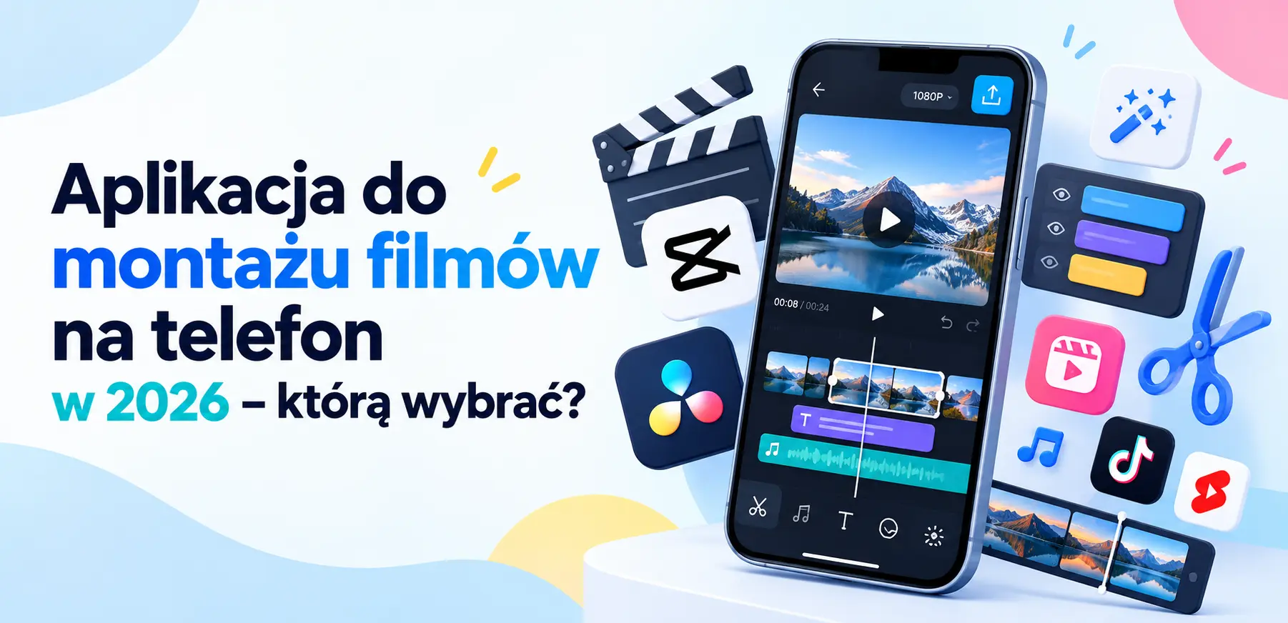 Aplikacja do montażu filmów na telefon w 2026 – porównanie programów do edycji wideo