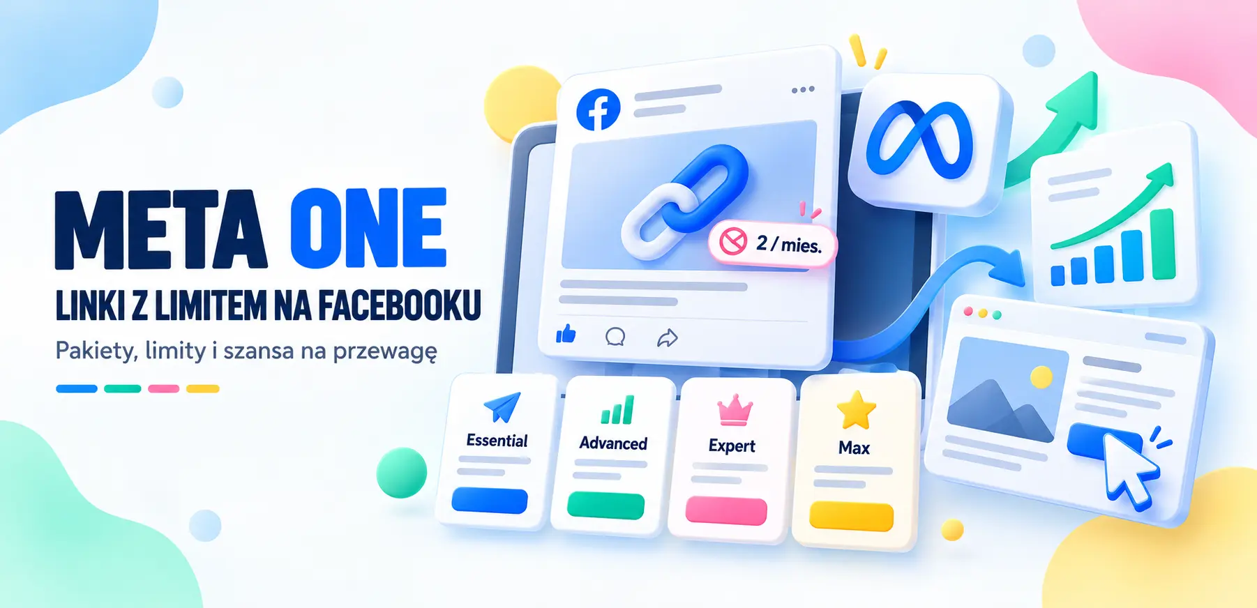 Meta One – limit linków na Facebooku i pakiety subskrypcji